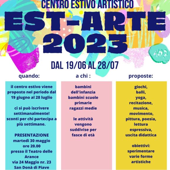 Centro Estivo “EST-ARTE 2024”